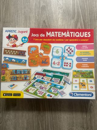 Juegos de Matemáticas Clementoni 4-6 años