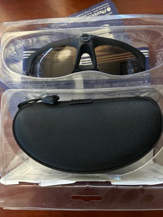 Gafas con grabación y cargador USB