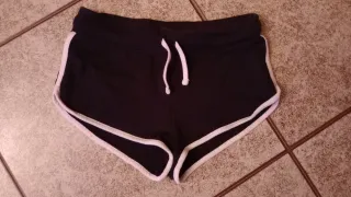 Pantalón corto deportivo negro T.36