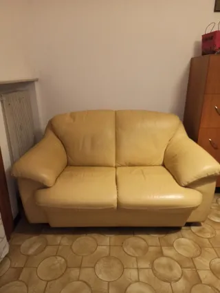 Divano in pelle