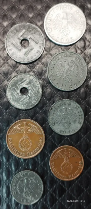 Super lote ,todas las monedas acuñadas en 1940.