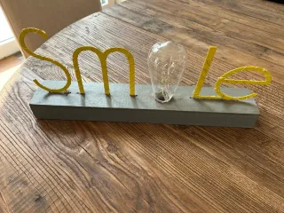 Scritta Luminosa SMILE Maison du Monde