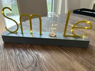 Scritta Luminosa SMILE Maison du Monde