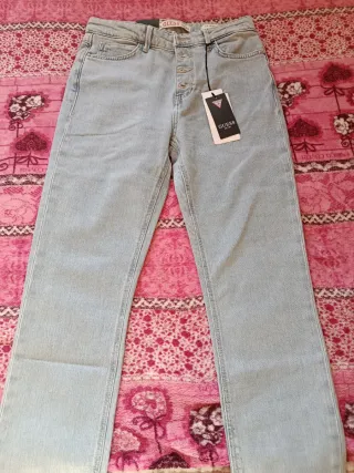 Jeans Guess Reborn Denim Azzurri Skinny taglia 28