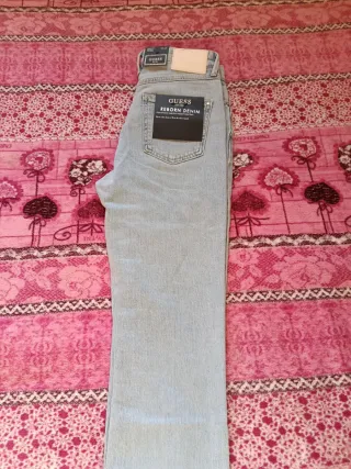 Jeans Guess Reborn Denim Azzurri Skinny taglia 28