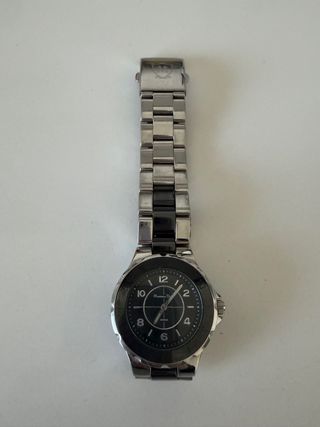 Reloj Massimo Dutti Plateado y Negro