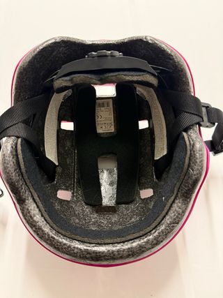 Caschetto bambina rosa