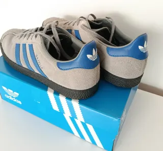 Adidas Gazelle Sapatilhas Cinza e Azul