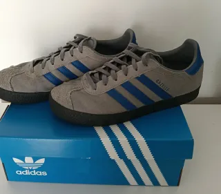 Adidas Gazelle Sapatilhas Cinza e Azul