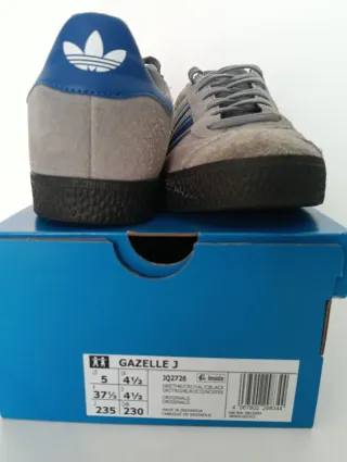 Adidas Gazelle Sapatilhas Cinza e Azul
