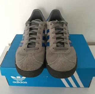 Adidas Gazelle Sapatilhas Cinza e Azul