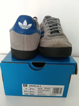 Adidas Gazelle Sapatilhas Cinza e Azul