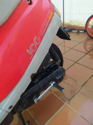 Ciclomotor Yamaha Mini Jog Rojo/Plata