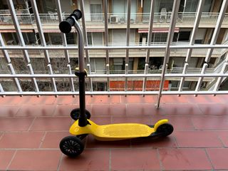 Patinete infantil 3 ruedas Decathlon amarillo