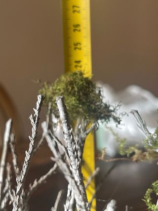 Splendido paesaggio casette fatto a mano