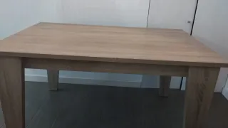 Mesa comedor extensible madera