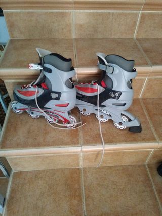 Patines en línea adaptable 35 al 38 Marca RUNFIT