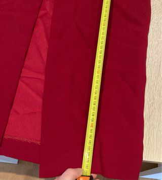 Vestido rojo largo Trucco