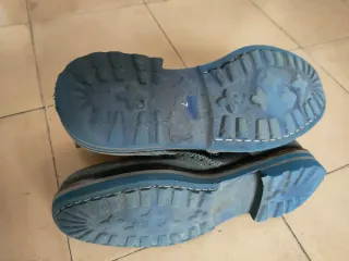 Botines brogue piel y ante