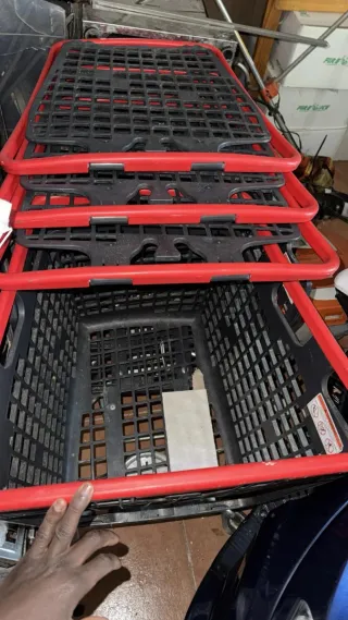 Carros de supermercado 4 unidades, precio x los4