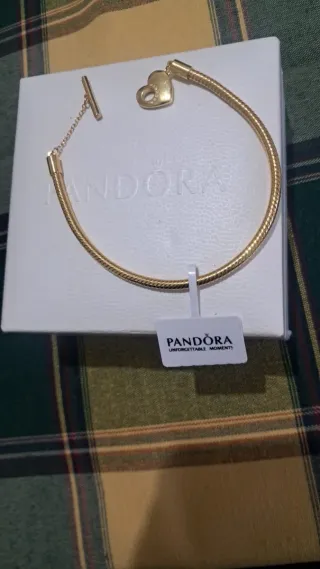 Bracciale Pandora Cuore Oro