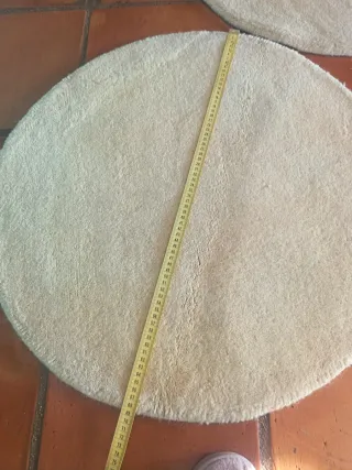 2 Tappeti Rotondi Beige Ikea