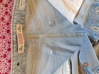 Jeans Guess donna skinny blu taglia 29 come foto