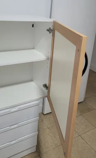 Mobile da cucina a sospensione in legno