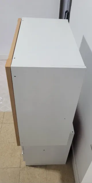 Mobile da cucina a sospensione in legno