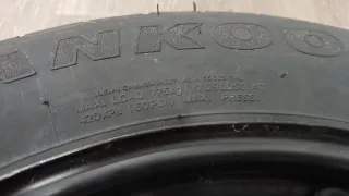 Rueda repuesto Hankook T125/85 R16 99M