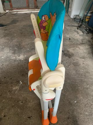 Trona Chicco per bambino con cuscino stampato