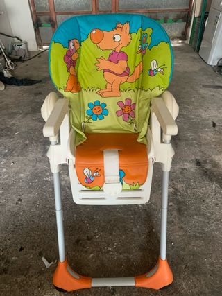 Trona Chicco per bambino con cuscino stampato