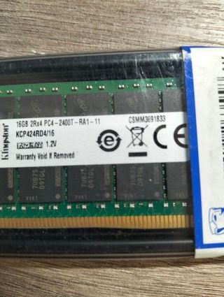 Kingston Memoria RAM 16GB DDR4 2400MHz 16GB