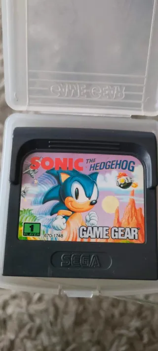 Juego Sonic The Hedgehog Game Gear Sega