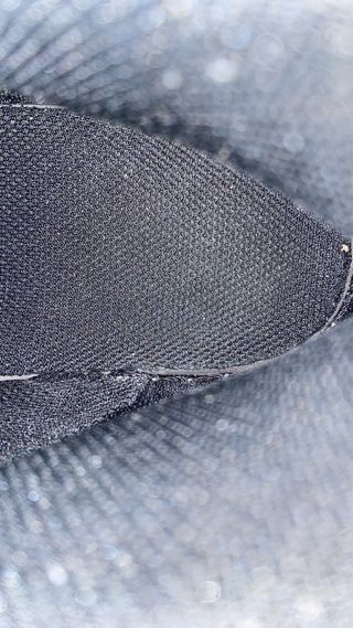 Nike Ebernon Mid Blu/Nere Lacci Chunky (lace swap)