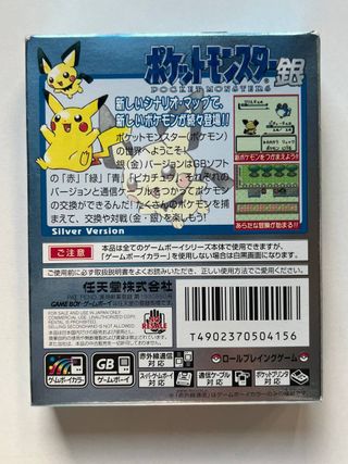 Pokemon Plata Gameboy Color Nintendo