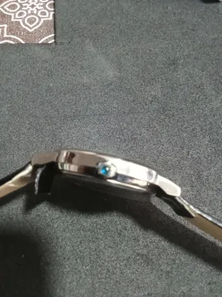 Reloj Clásico Cuarzo Esfera Negra Black Designer