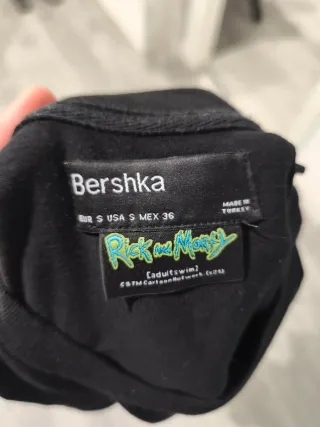 Camiseta Rick and Morty Negra