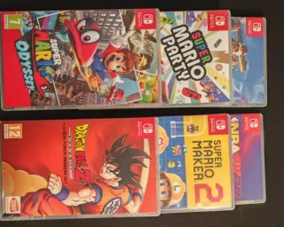 Nintendo Switch Giochi Super Mario, Dragon Ball...