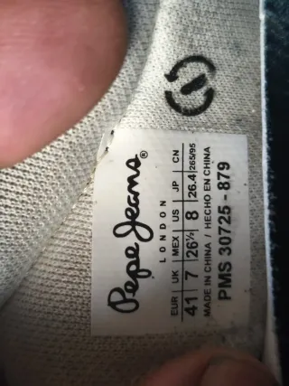 Zapatillas Pepe Jeans Azul y Marrón