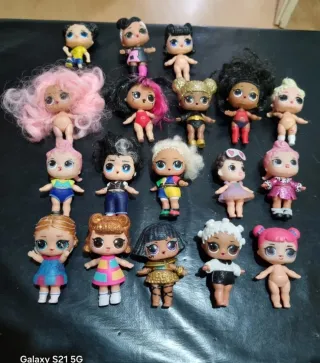 Lote 18 Muñecas LOL
