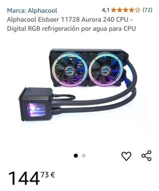 Alphacool Eisbaer 240 Refrigerazione a liquido per CPU