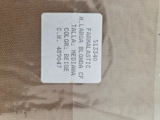 Medias de descanso Farmalastic Beige Talla M