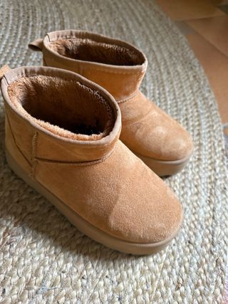 Botas de ante forradas