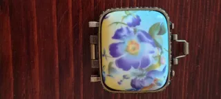 Portapillole con fiori cm 6x5