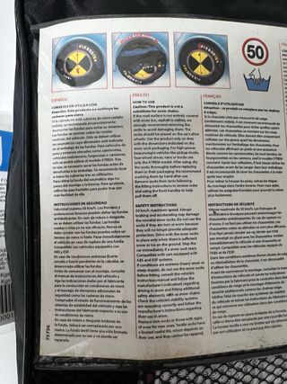 Cadenas de nieve FIX&GOTEX para coche