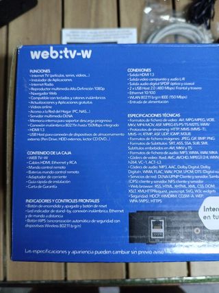 Web: TV-W Internet sulla tua TV (Server Multimediale)