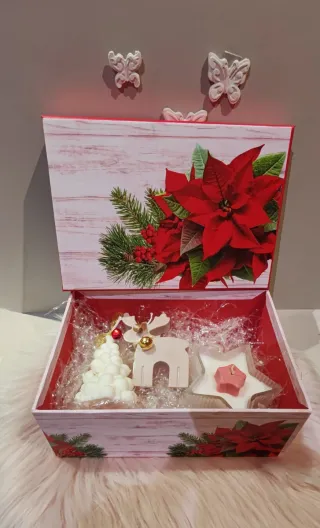 Candele aromatiche artigianali per Natale. Regalo ideale