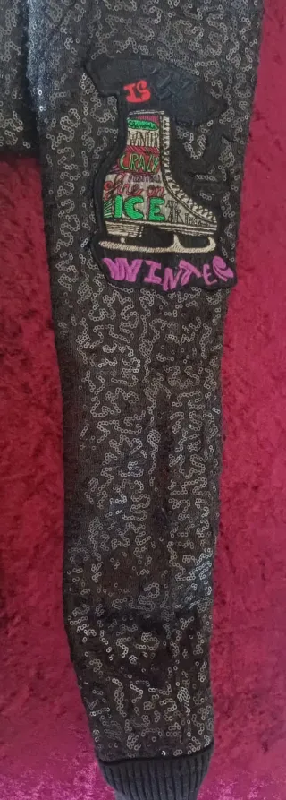 Cazadora Custo Barcelona lentejuelas Talla 40