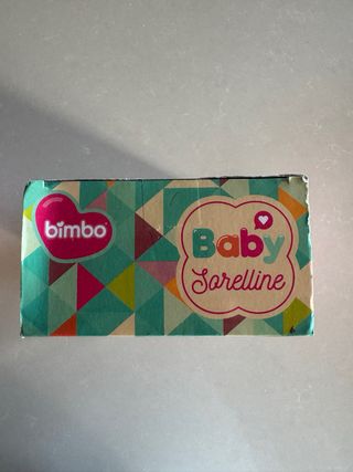 Baby sorelline - Vestito bianco e argento